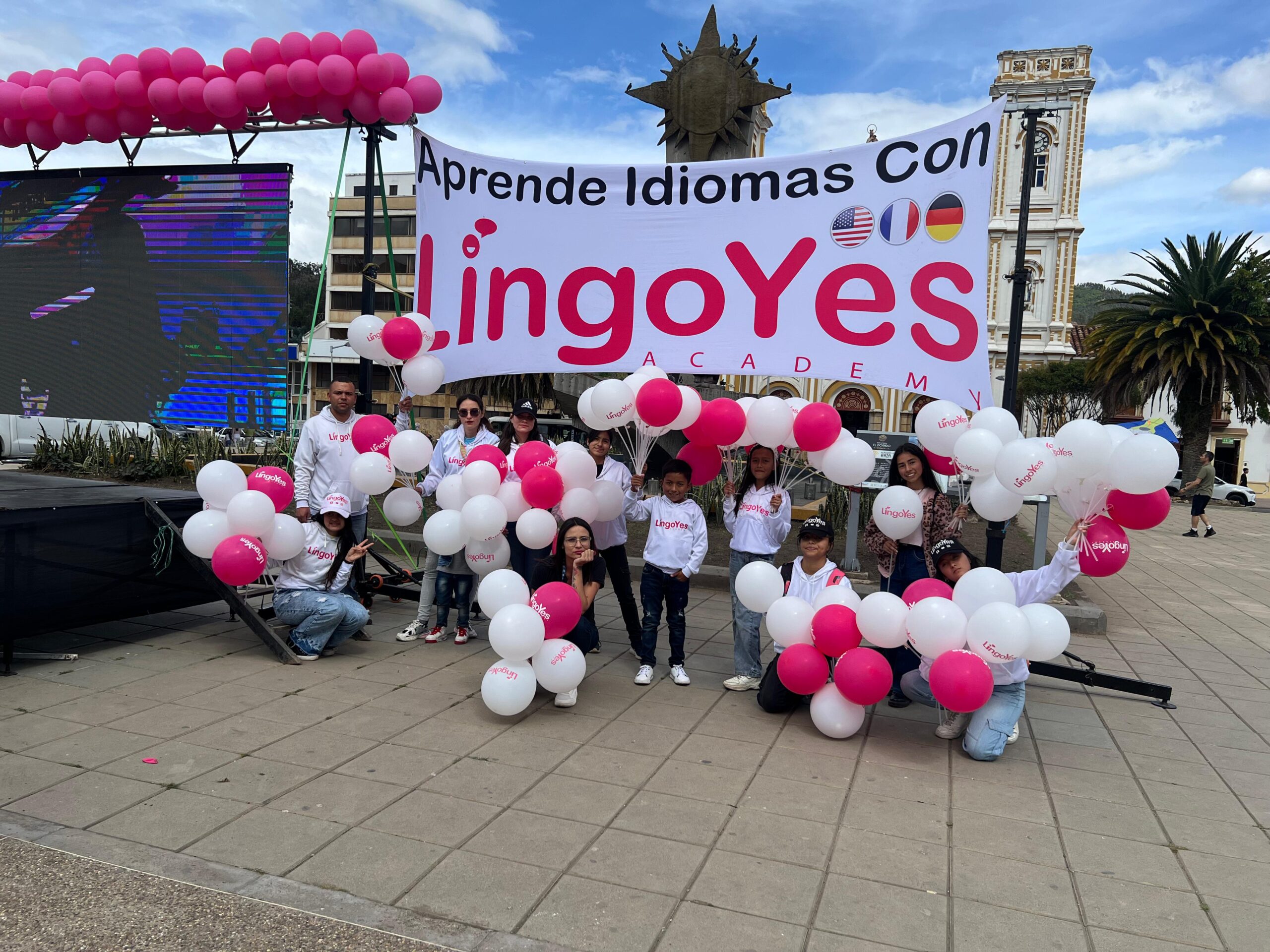 Andrés cuenta su progreso